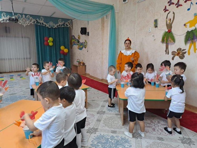 Ұйымдастырылған іс-әрекет "Көңілді ойындарға саяхат"